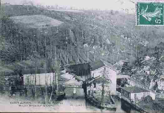 Carte postale moulin Brisson